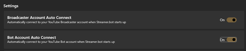 Auto Connect YouTube